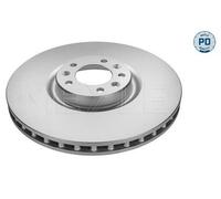 2x MEYLE 11-15 521 0039/PD Disque de frein Avant pour CITROËN C5 III Kombi (RW)