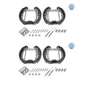 2x Meyle 114 533 0006/K Kit De Freins Arrière Pour Audi 100 Seat Inca VW Caddy I