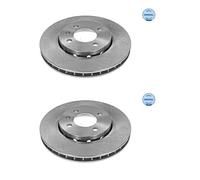 2x Meyle 115 521 0006 Disque de Frein Avant pour Skoda Citigo Seat Mii VW Charge