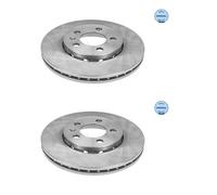 2x Meyle 115 521 1018 Disque de Frein Avant pour VW Golf IV Skoda Fabia I Seat