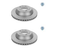 2x Meyle 115 523 0041 / Pd Disque Frein Arrière pour VW Touareg Porsche Cayenne