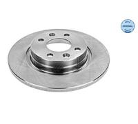 2x MEYLE 16-15 521 0005 Disque de frein Avant pour RENAULT TWINGO II (CN0) 259mm