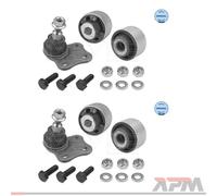 2x Meyle 16-16 610 0008 Kit de Réparation Bras Transversal Avant pour Renault