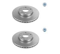 Meyle Disque de frein 183 521 1045/PD pour Audi, Ford, Seat, Skoda – 2 pièces