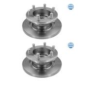 2x MEYLE 215 521 0009 Disque de frein Avant pour IVECO DAILY II Kasten/Kombi