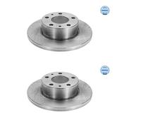 2x Meyle 215 523 0030 Disques de Frein Arrière 276 MM pour Iveco Daily III