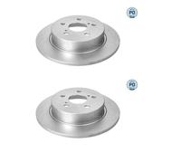 MEYLE Disque de frein 30-15 523 0112/PD arrière – Lot de 2