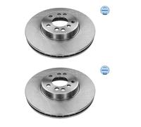 2x Meyle 315 521 0019 Disque de Frein Avant pour BMW E83 E53