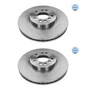 2x Meyle 315 521 0019 Disque de Frein Avant pour BMW E83 E53