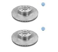 2x Disque de frein Essieu avant ventilé 315 521 3024 MEYLE pour BMW 5 5 Touring