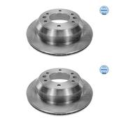2x Meyle 37-15 523 0023 Disque Frein Arrière pour Hyundai H-1 Cargo H-1 Voyage