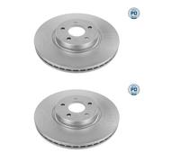 2X Meyle 515 521 0034/PD Disque De Frein Avant Pour Volvo V50 C70 II S40 II V40