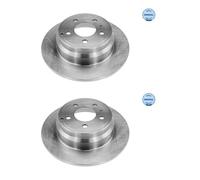 2x Meyle 515 523 0013 Disques de Frein Arrière 295 MM pour Volvo C70 I S70 850