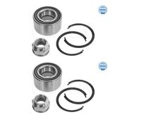 2x Meyle 614 160 0020 Kit de Roulement Roue Avant pour Opel Adam M13 Corsa D E