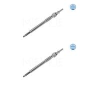2x Meyle 614 860 0002 Préchauffage pour Opel Corsa C X01 Honda Civic VII EP Eu