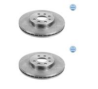 2X Meyle 615 521 0012 Disque De Frein Avant 280 Mm Pour Opel Astra H Astra H GTC
