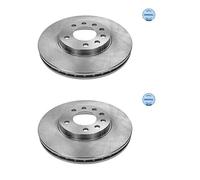 2X Meyle 615 521 6017 Disque De Frein Avant Pour Opel Corsa C Astra G CC Astra G