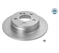 2x MEYLE Disque de frein Arrière 278mm 015 523 0031/PD