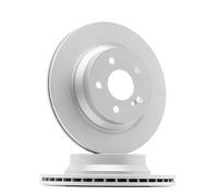 2x MEYLE Disque de frein Arrière convient pour MERCEDES-BENZ Classe E Berline