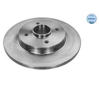 2x MEYLE Disque de frein Arrière convient pour PEUGEOT Partner II Tepee 268mm