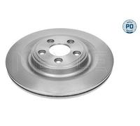 2x MEYLE Disque de frein Arrière pour JAGUAR S-Type (X200) 326mm