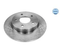2x MEYLE Disque de frein Arrière pour NISSAN ALMERA TINO (V10) 278mm