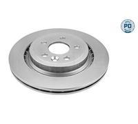 2x MEYLE Disque de frein Arrière pour VOLVO V70 III (135) 302mm 515 523 0006/PD