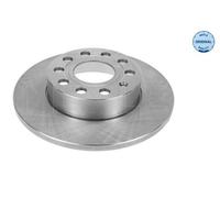 2x MEYLE Disque de frein Arrière pour VW Golf VI 3/5 portes (5K1) 257mm