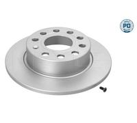 2x MEYLE Disque de frein Arrière pour VW Golf VI 3/5 portes (5K1) Eos (1F7, 1F8)