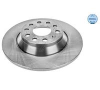 2x MEYLE Disque de frein Arrière pour VW Golf VII 3/5 portes 300mm 115 523 0013