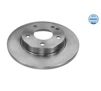 2x MEYLE Disque de frein Avant convient pour MERCEDES-BENZ Classe A (W168) 260mm