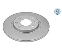 2x MEYLE Disque de frein Avant convient pour PEUGEOT Partner I Combispace (5F)