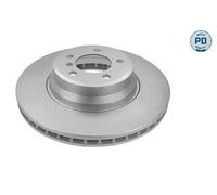 2x MEYLE Disque de frein Avant pour BMW 7 (E65, E66, E67) 348mm 383 521 3059/PD