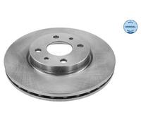2x MEYLE Disque de frein Avant pour FIAT 500 3 portes (312) 257,5mm 215 521 0002