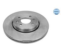 2x MEYLE Disque de frein Avant pour RENAULT Clio III 3/5 portes (BR0/1, CR0/1)