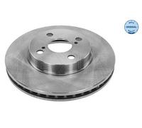 2x MEYLE Disque de frein Avant pour TOYOTA COROLLA (ZZE12, NDE12, ZDE12) 255mm