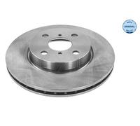 2x MEYLE Disque de frein Avant pour TOYOTA Yaris 3/5 portes (P9) 258mm 30-15 521