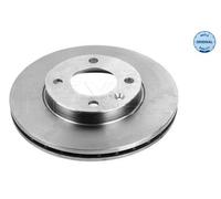 2x MEYLE Disque de frein Avant pour VW Golf II 3/5 portes (19E, 1G1) Vento (1H2)