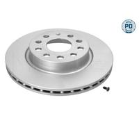 2x MEYLE Disque de frein Avant pour VW Golf VI 3/5 portes (5K1) 280mm