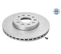 2x MEYLE Disque de frein Avant pour VW Golf VII 3/5 portes (5G1, BQ1, BE1, BE2)