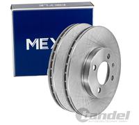 2X MEYLE Disques de Frein 256mm Avant Pour Seat Arosa Cordoba Ibiza Inca