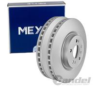 2X MEYLE Disques de Frein 330mm avant Arrière Pour MERCEDES-BENZ M-CLASSE