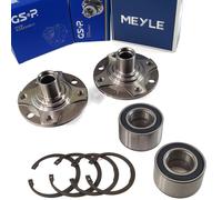 2x Meyle Kit Roulements 2x GSP Hub pour Opel Corsa C X01 Combo Meriva X03 Tigre