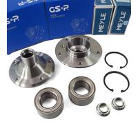 2x Meyle Kit Roulements + GSP Moyeu de Roue pour BMW 3er E90 E91 Z4 E86 E89 E85