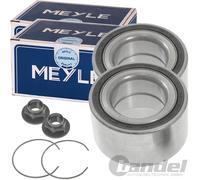 2x MEYLE Roulement Essieu avant Gauche / Droite pour Hyundai I10 I20 Accent Kia
