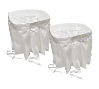 2x Micro-filtre hygiénique remplace Nilfisk 40000338 aspirateur