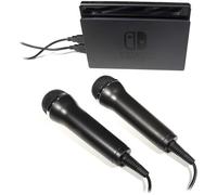 2x Microphone USB Universel Pour Karaoke et Enregistrement de Son (Wii, PS3, PS4, XboxOne, PC) comme Guitar Hero, Rock Star