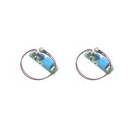 2X Minuterie de Synchronisation 12 V, Relais RéGlable à Temps 1-10 S avec Voyant Lumineux, Module de Relais ÉTeint, Interrupteur de Retard de