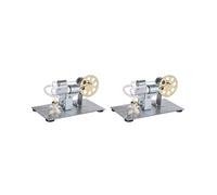 2X Modèle de Moteur Stirling Expérience Scientifique Modèle de Générateur D'Expériences de Physique Science et Éducation