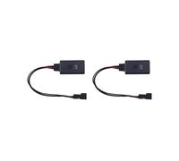 2X Module Audio pour Voiture pour Adaptateur de Câble pour Autoradio 16: 9 de E39 E46 E38 E53